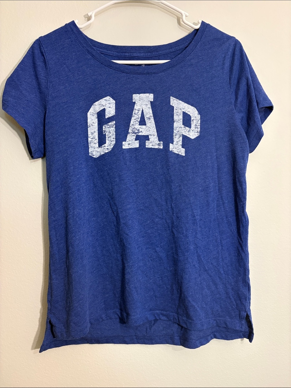 GAP Royal Blue Short Sleeve Logo Tee